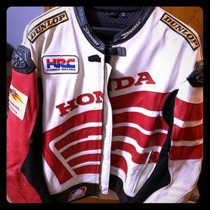 Joe Rocket leather motorcycle jacket